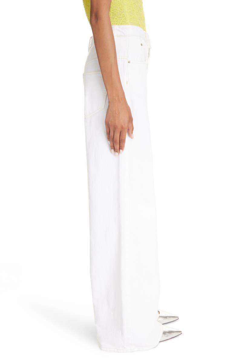 Isabel Marant Lemony High Waist Wide Leg Jeans, Alternate, color,