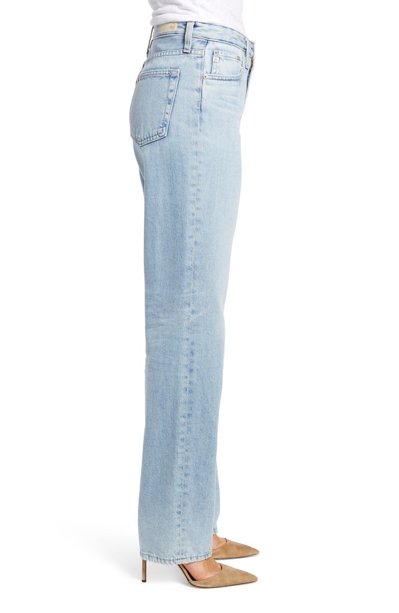 AG Alexxis High Waist Straight Leg Jeans, Alternate, color,