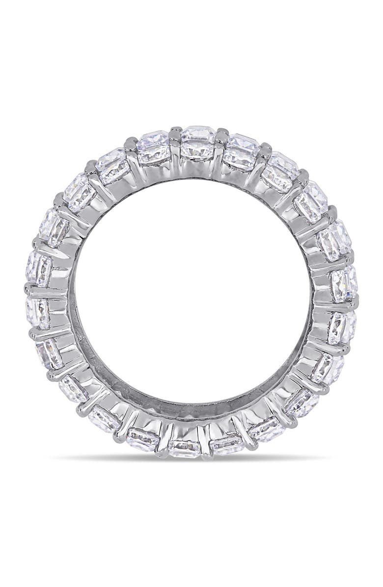 DELMAR Prong Set Round & Emerald Cut CZ Band Ring, Alternate, color,