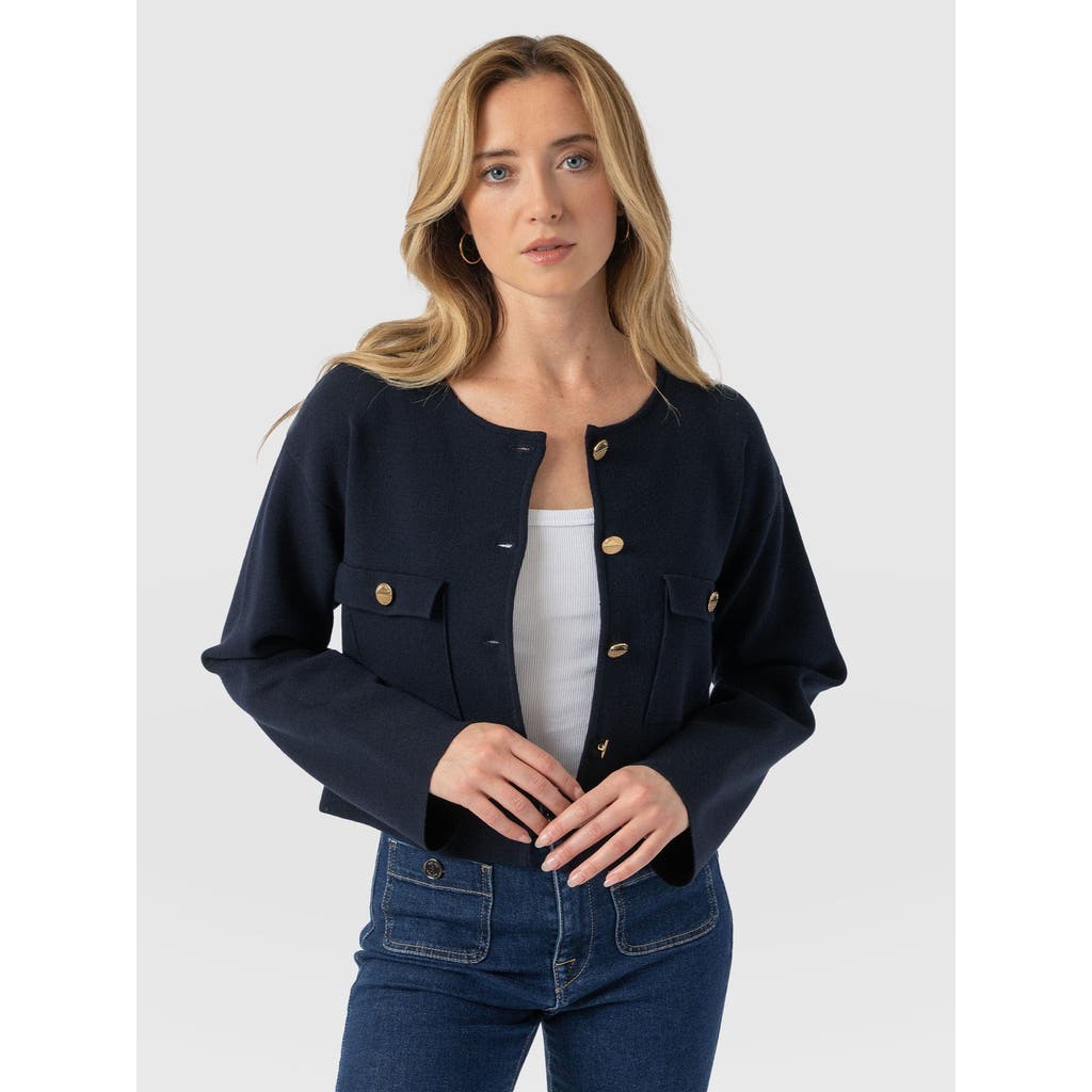 Saint + Sofia Maeva Knit Jacket