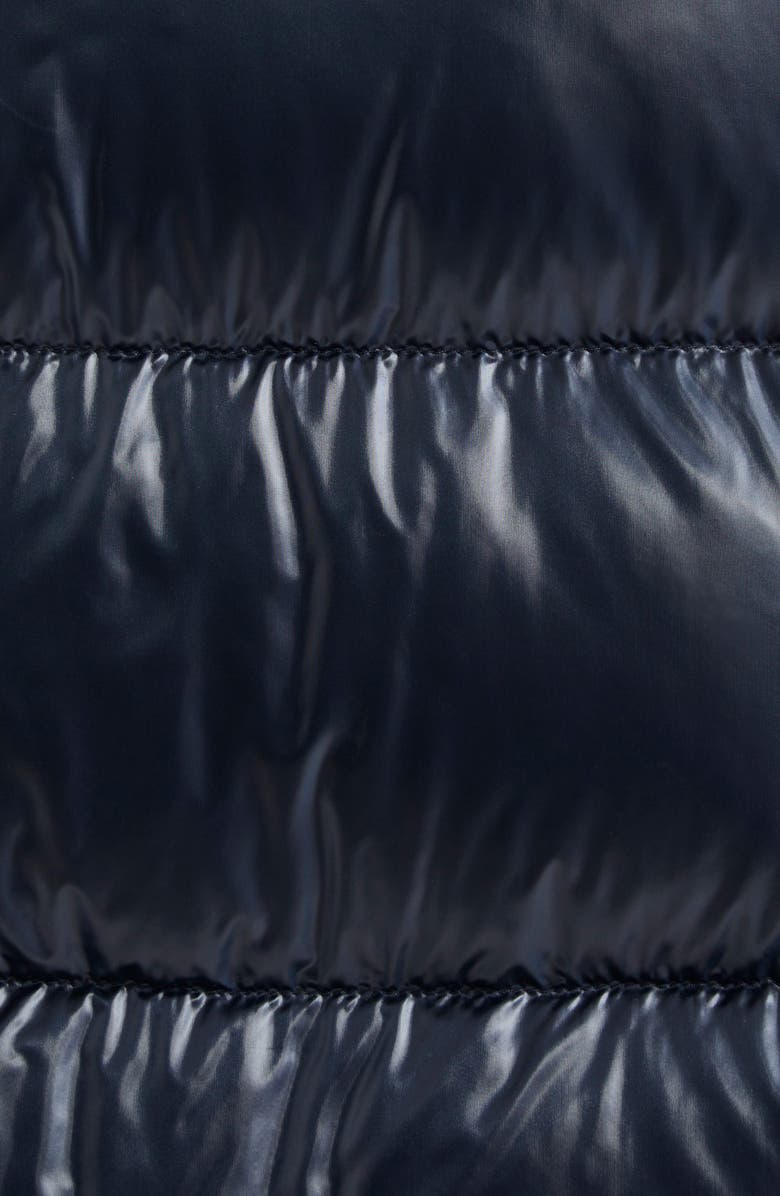 Herno Shiny Nylon Down Jacket, Alternate, color, Blue Navy