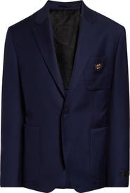Versace Medusa Biggie Wool Plain Weave Sport Coat