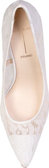 Gia Pointed Cap Toe Pump