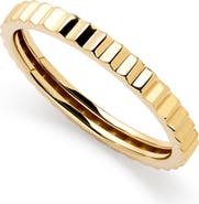 Ana Luisa Solid Yellow Gold - Slim Nova Ring