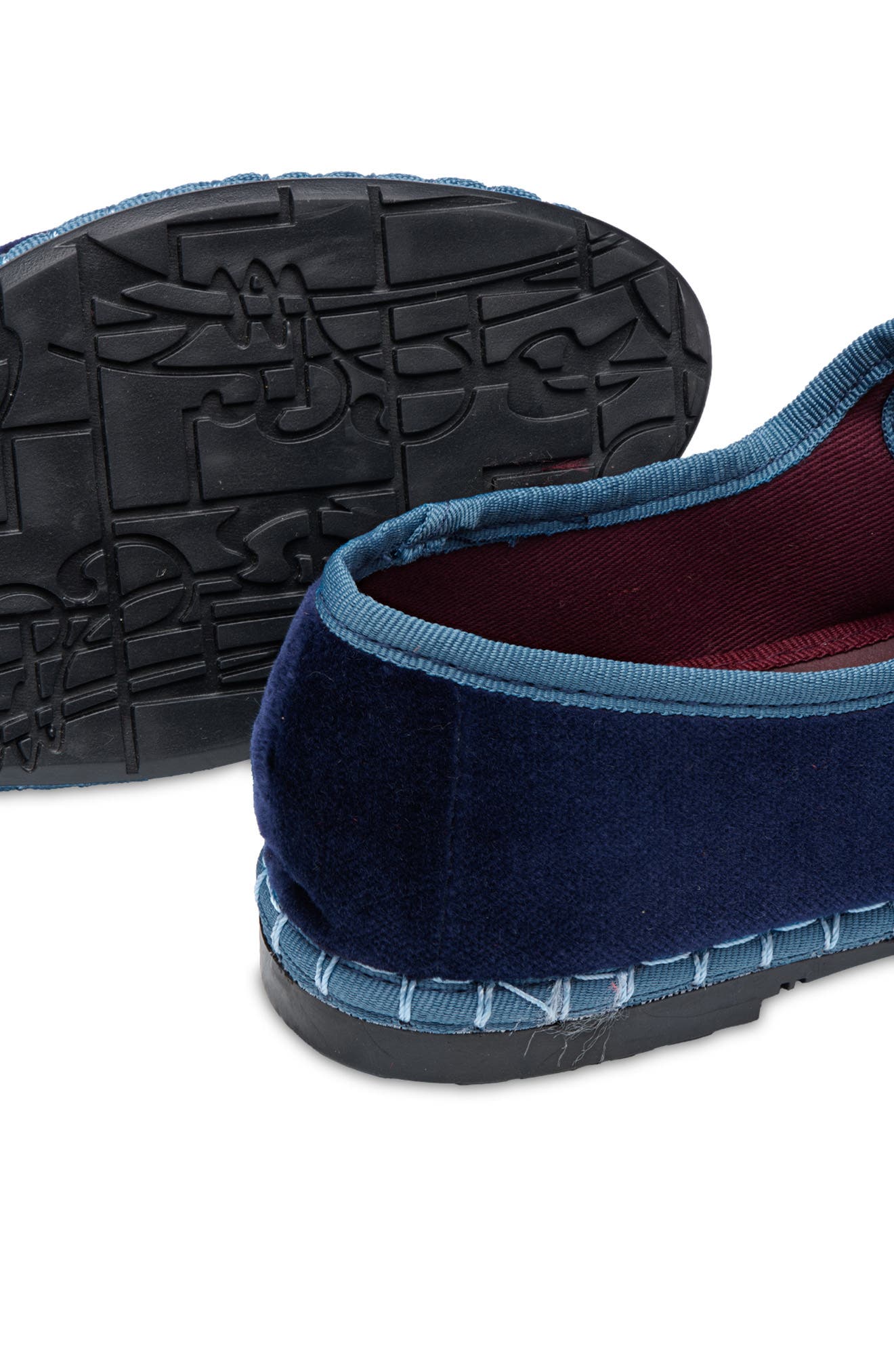 Flabelus Montague Mary Jand Flat, Alternate, color, Azul