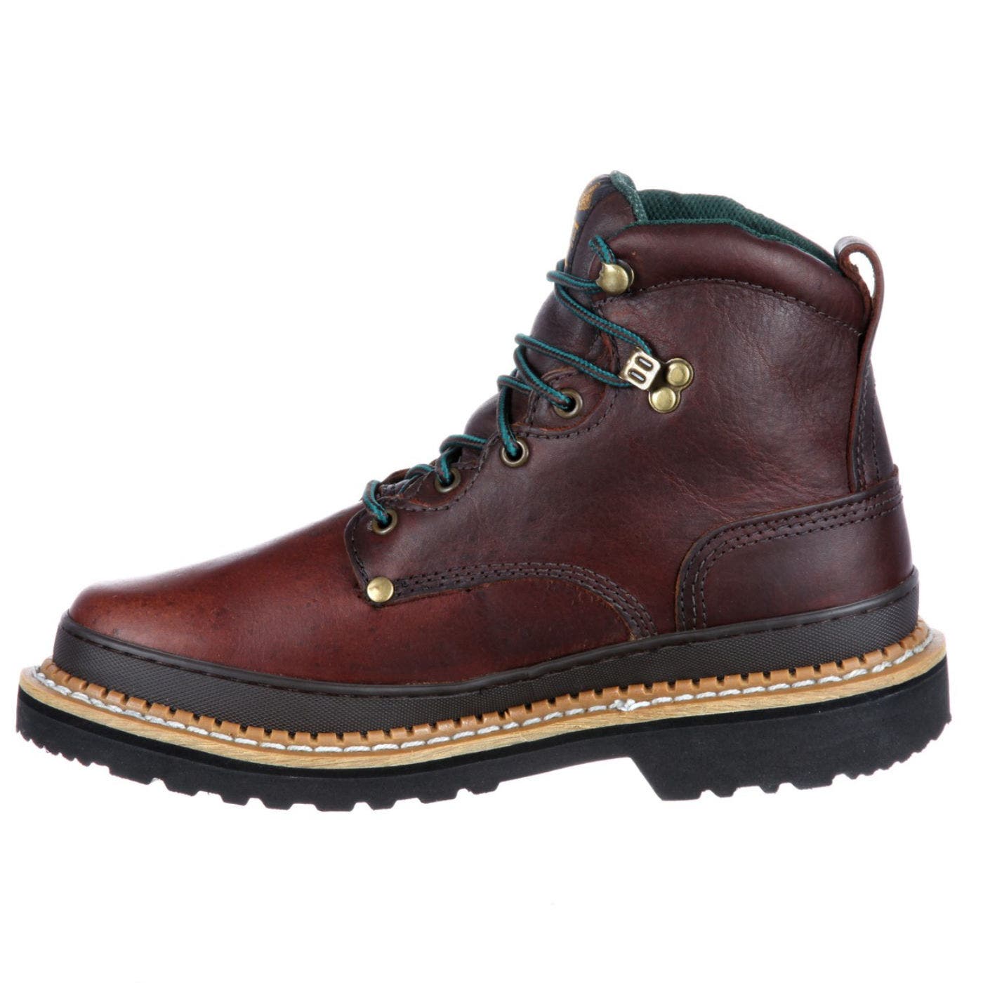 6" Steel Toe Work Boot, Alternate, color, SOGGY BROWN