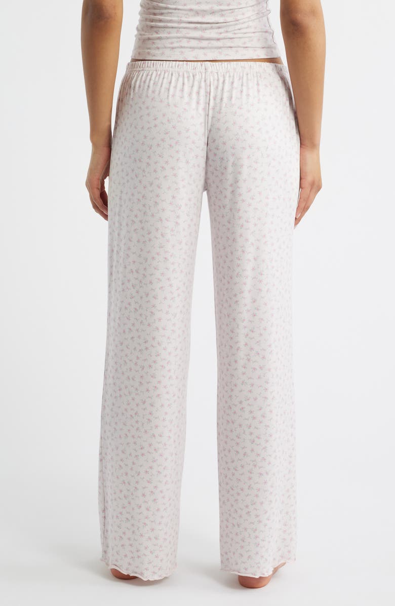 HAPPY CAMP3R Sugar Plum Olivia Wide Leg Sweatpants, Alternate, color, Baby Pink