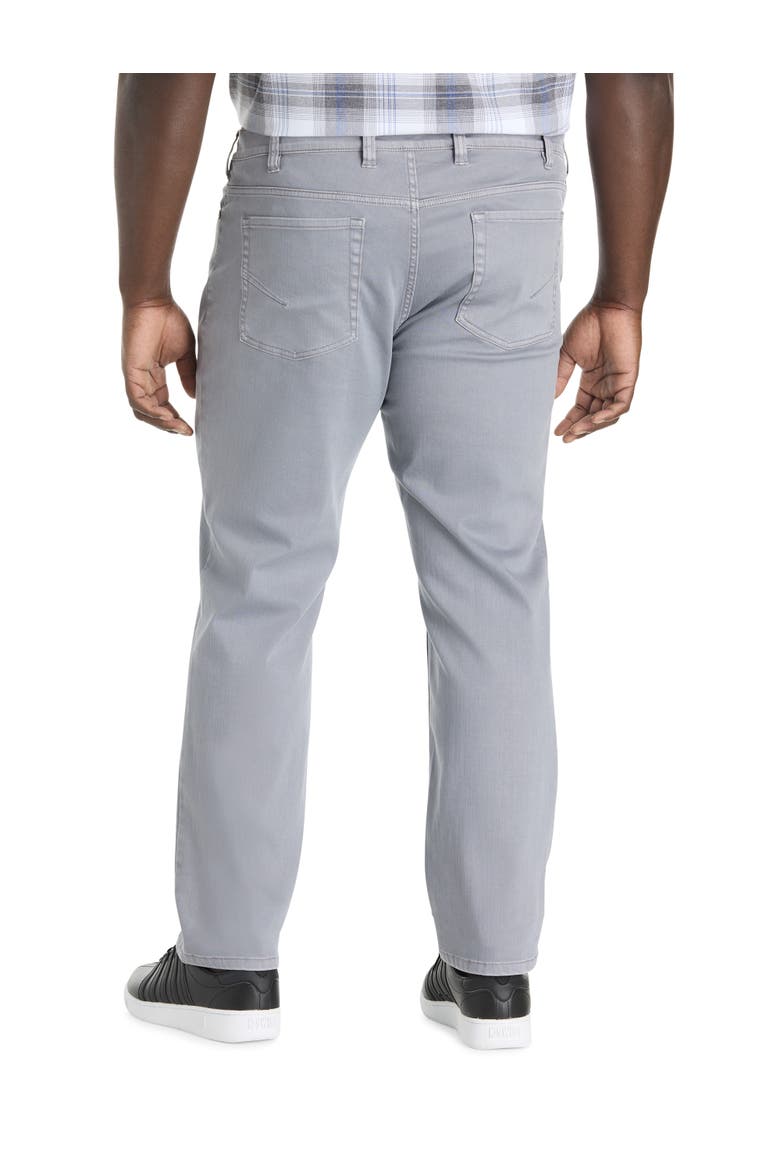Big & Tall Athletic-Fit 5-Pocket Everyday Stretch Performance Twill Pants, Alternate, color, TRADEWINDS