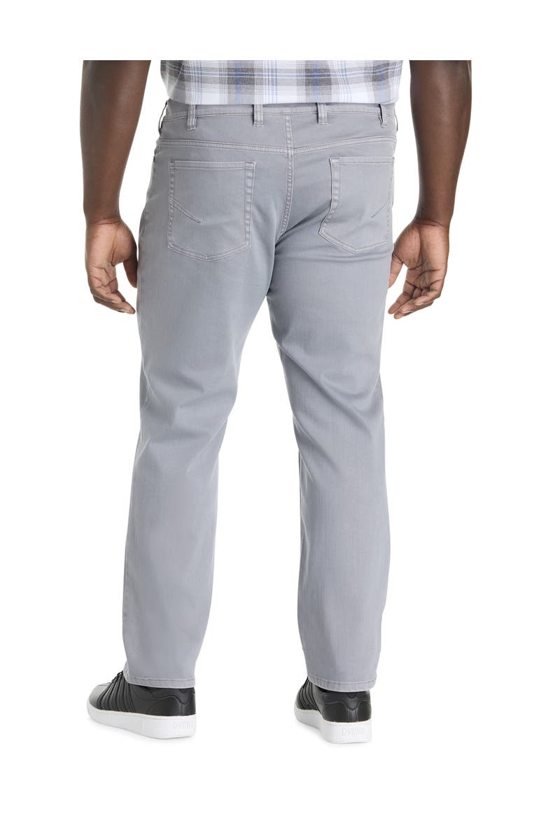 True Nation by DXL Big & Tall Athletic-Fit 5-Pocket Everyday Stretch Performance Twill Pants, Alternate, color, Tradewinds