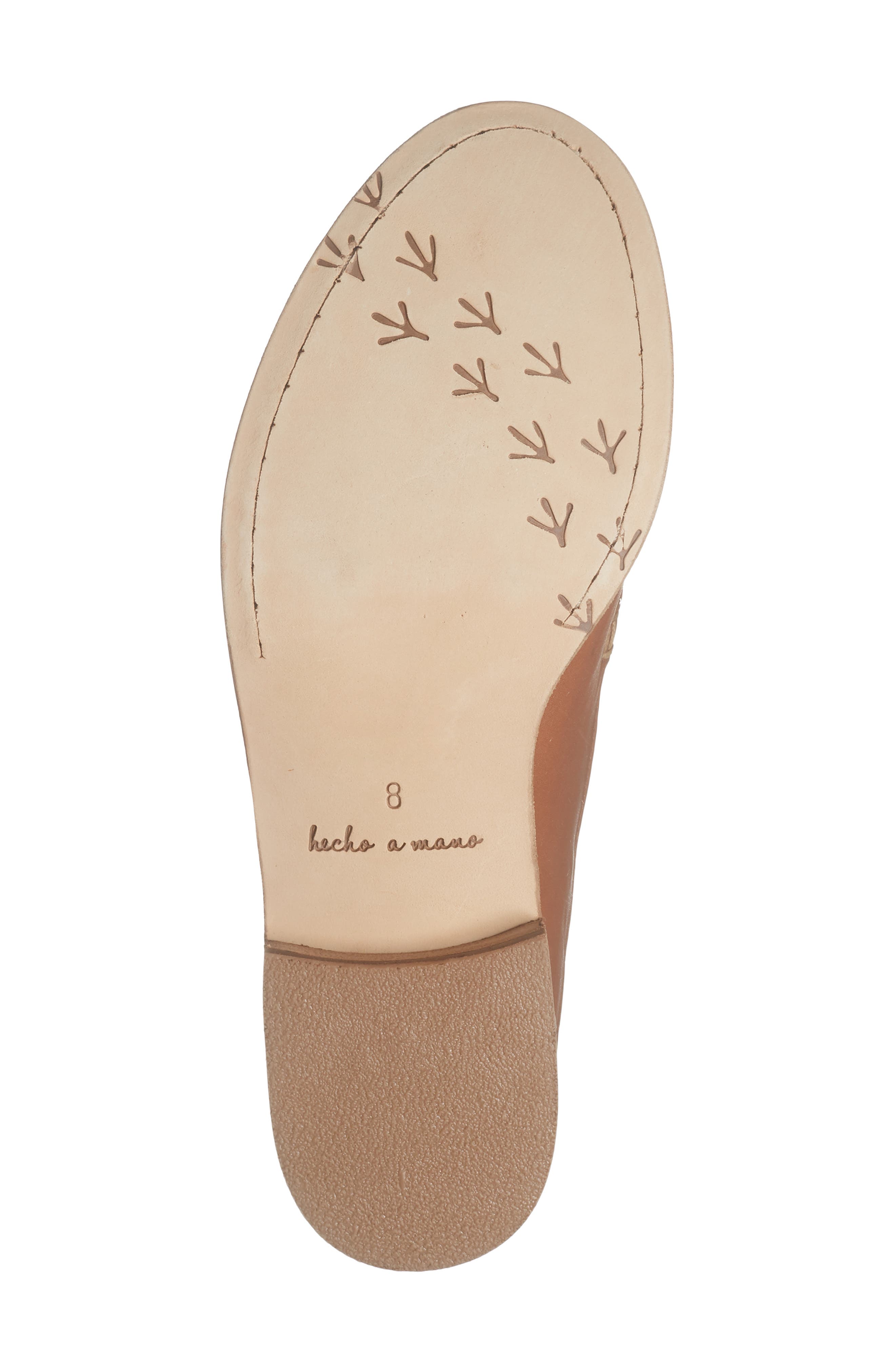 Beek Pepper Moc Toe Loafer, Alternate, color, Cognac