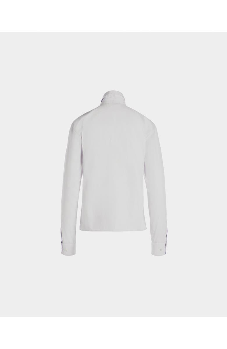 Bally Cotton Long Sleeve Shirt, Alternate, color, White