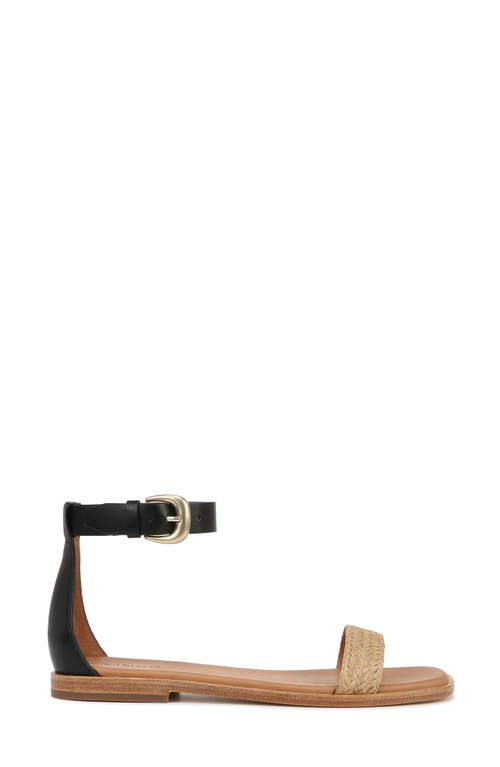 Vince Martina Ankle Strap Sandal In Black