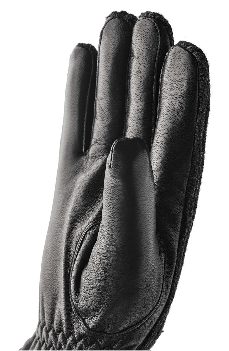 Hestra Christopher Wool Blend & Leather Gloves, Alternate, color,