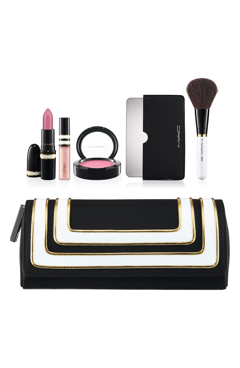 MAC Cosmetics M·A·C 'Stroke of Midnight - Pink' Lip & Cheek Bag, Main, color, 