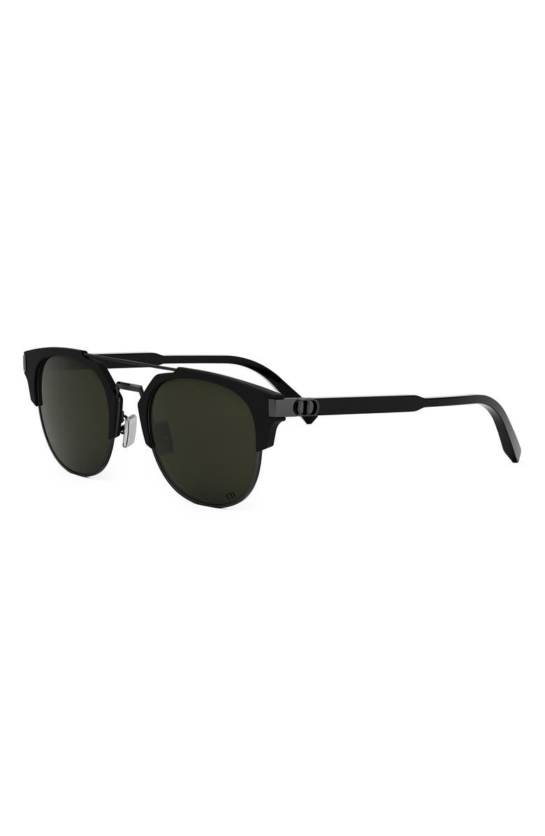 DIOR CD Icon R1U 55mm Round Sunglasses, Alternate, color, 