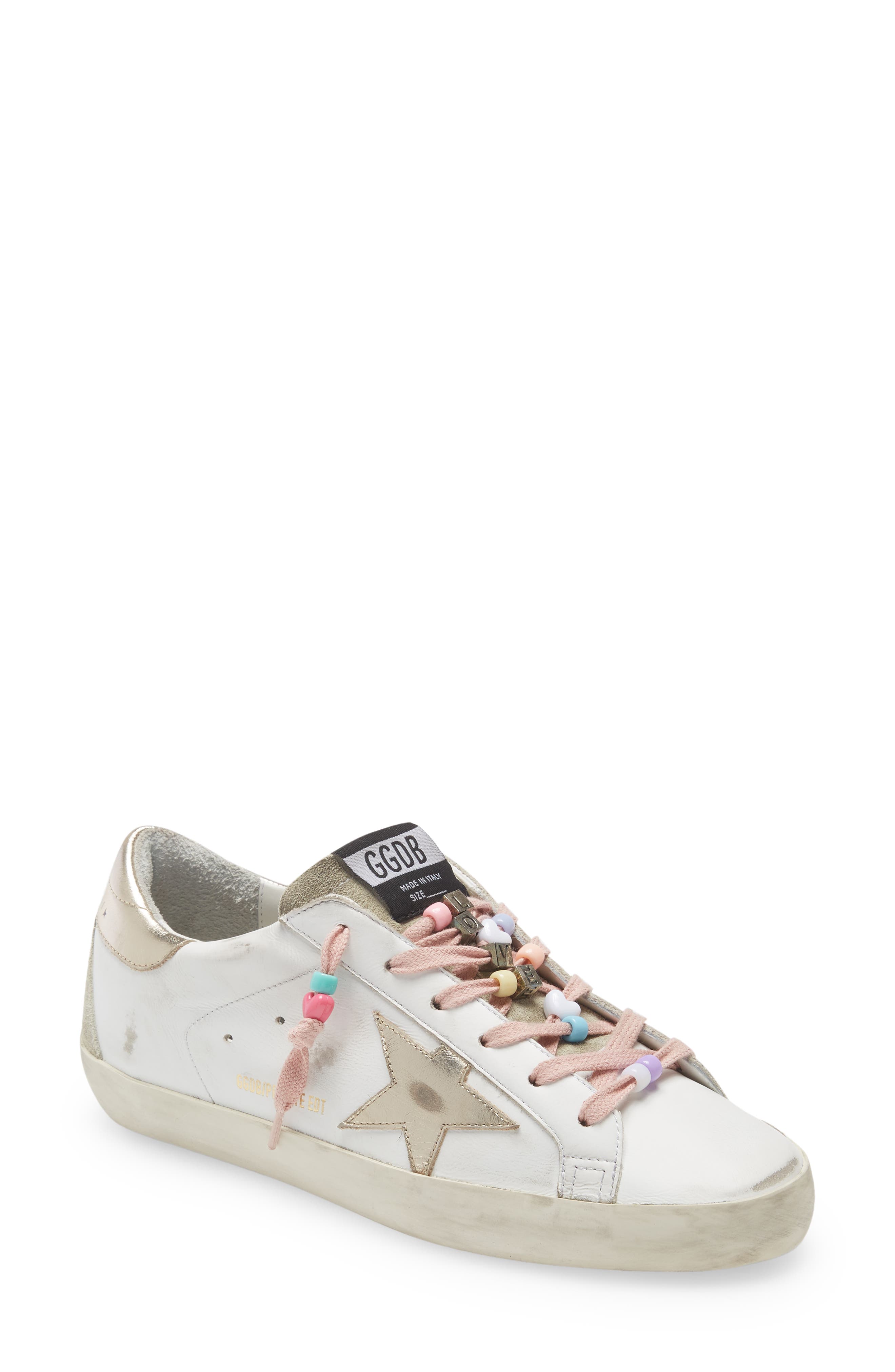 Golden Goose Super-Star Low Top Sneaker, Main, color, 