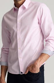 UNTUCKit Douro Stripe Wrinkle Resistant Button-Up Shirt