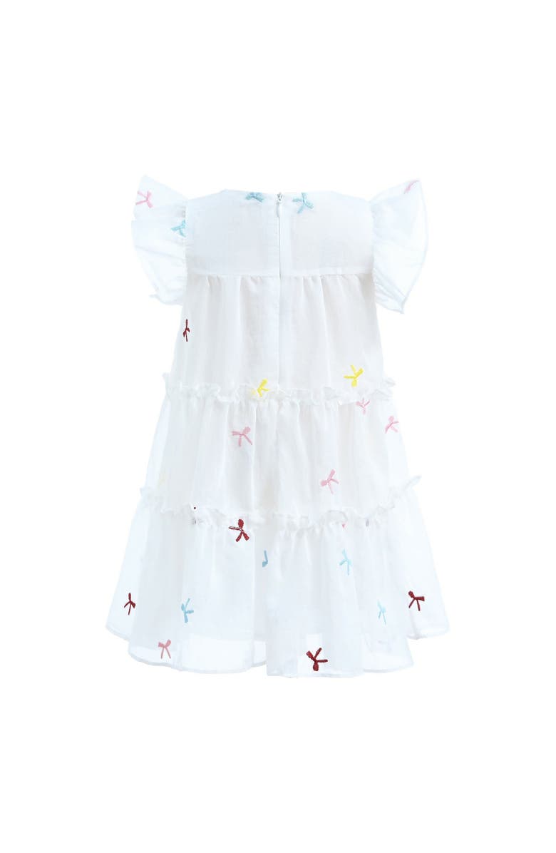 Mimi Tutu Bow Embroidered Summer Dress, Alternate, color, 