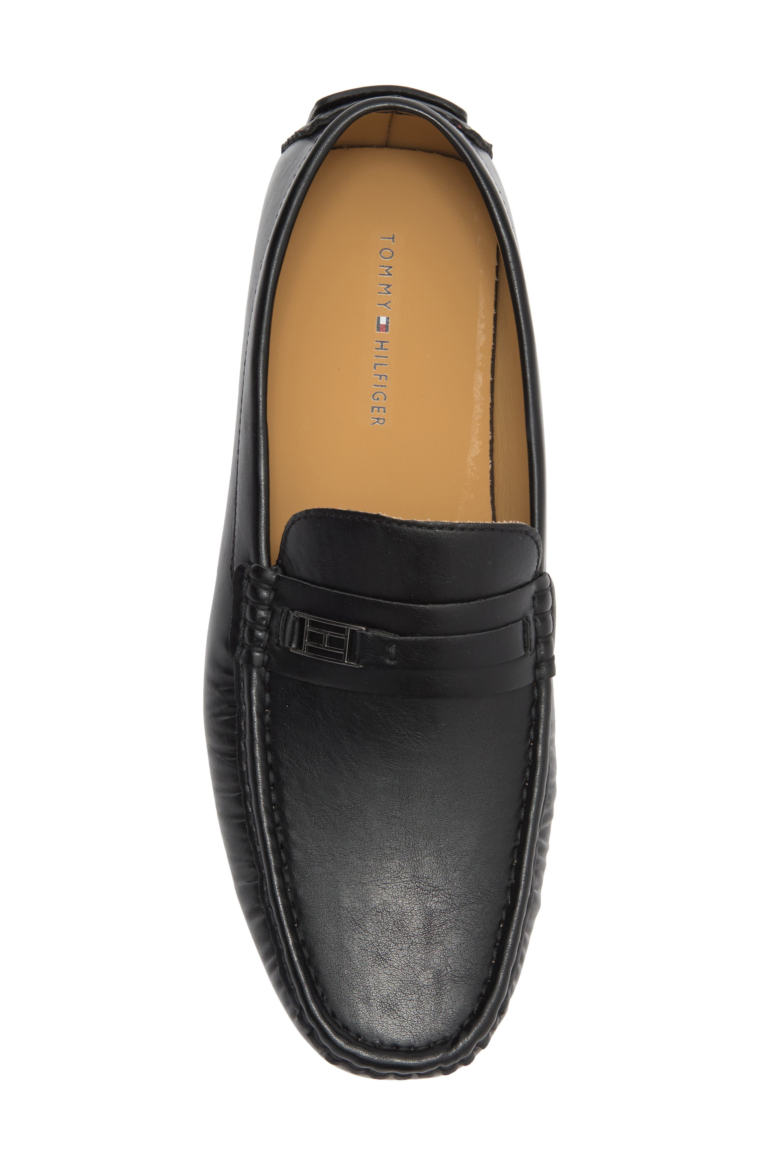 Tommy Hilfiger Rudder Penny Loafer, Alternate, color, Black