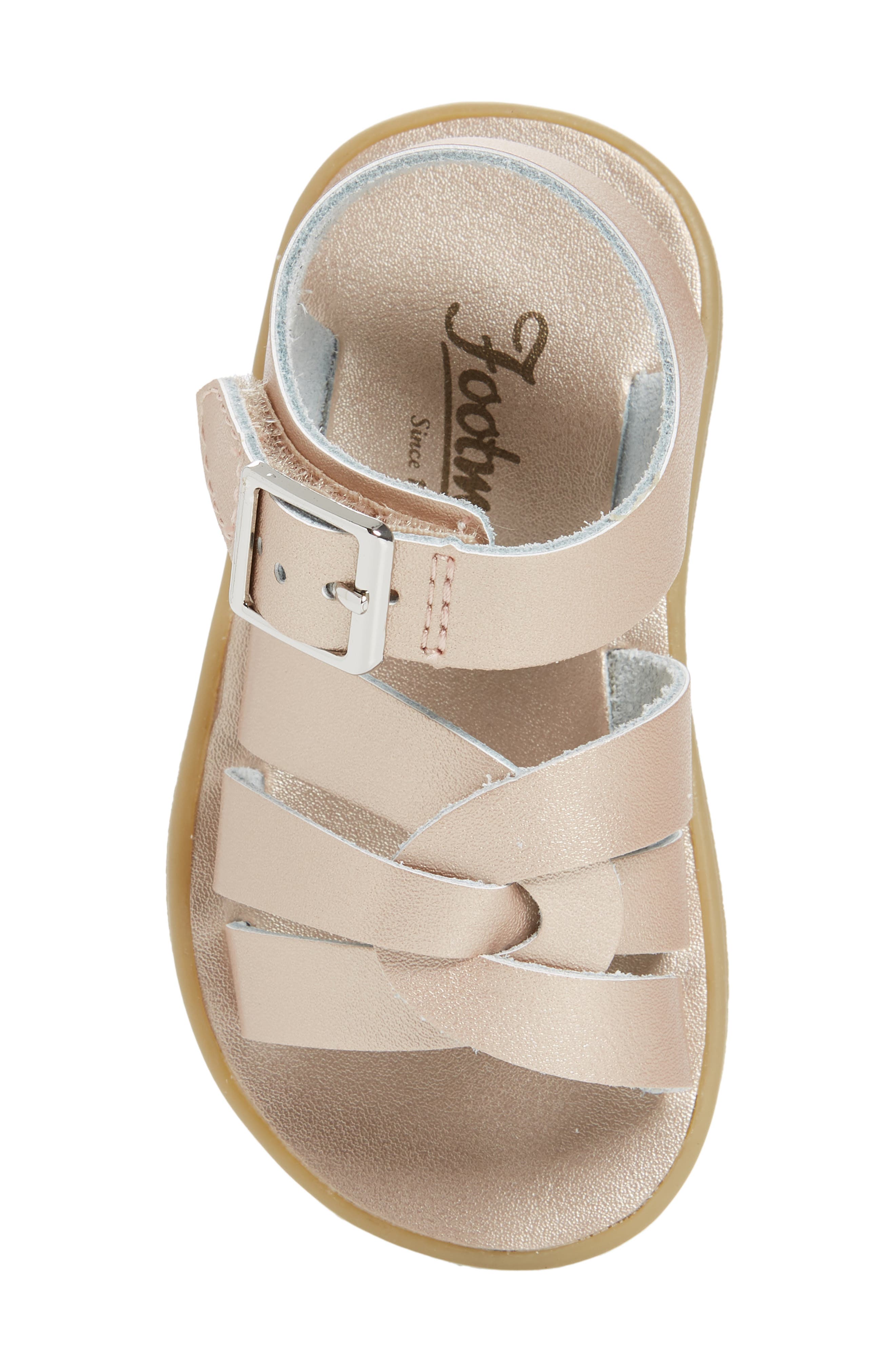 Wave Waterproof Sandal, Alternate, color, ROSE GOLD