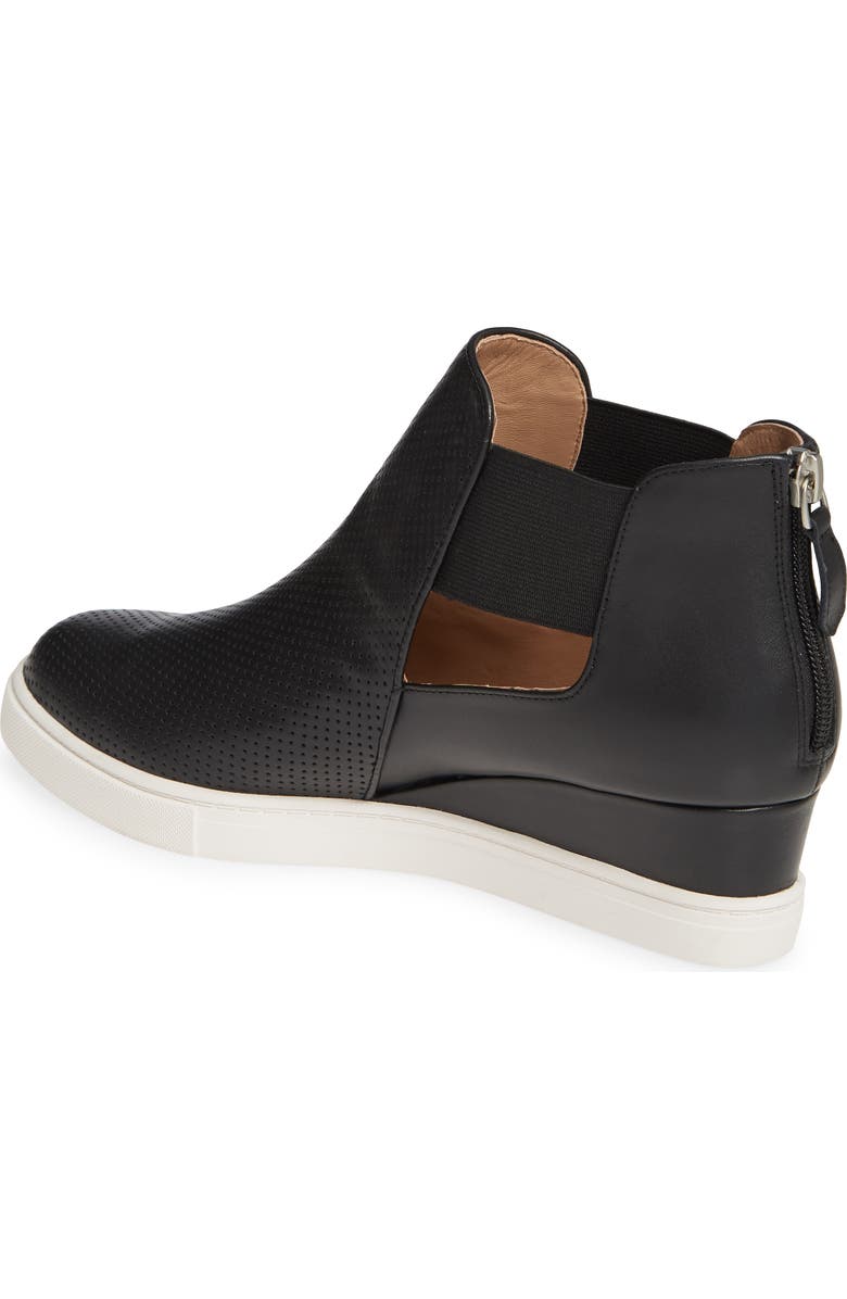 Linea Paolo Amanda Slip-On Wedge Bootie, Alternate, color,