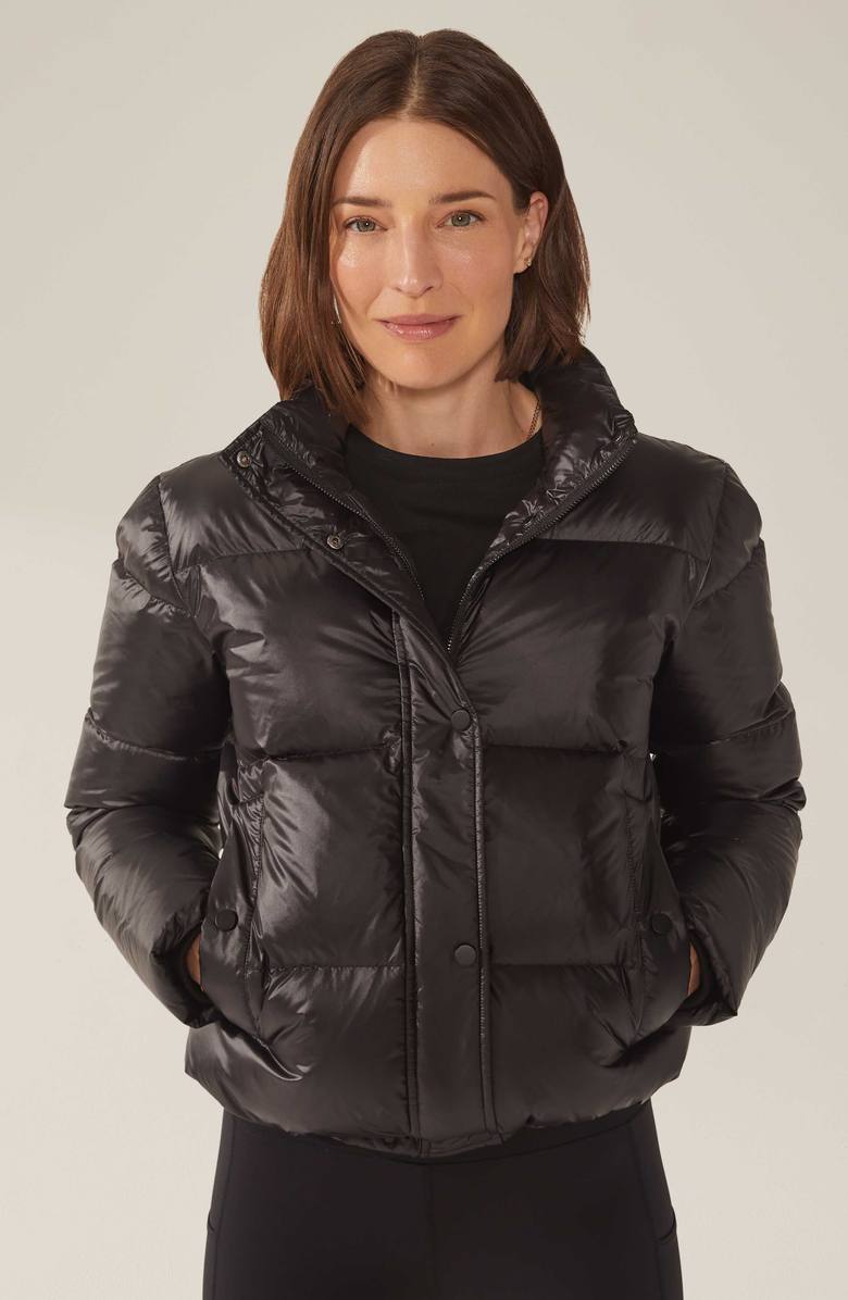 Italic Adeline Hooded Down Puffer Jacket, Alternate, color,