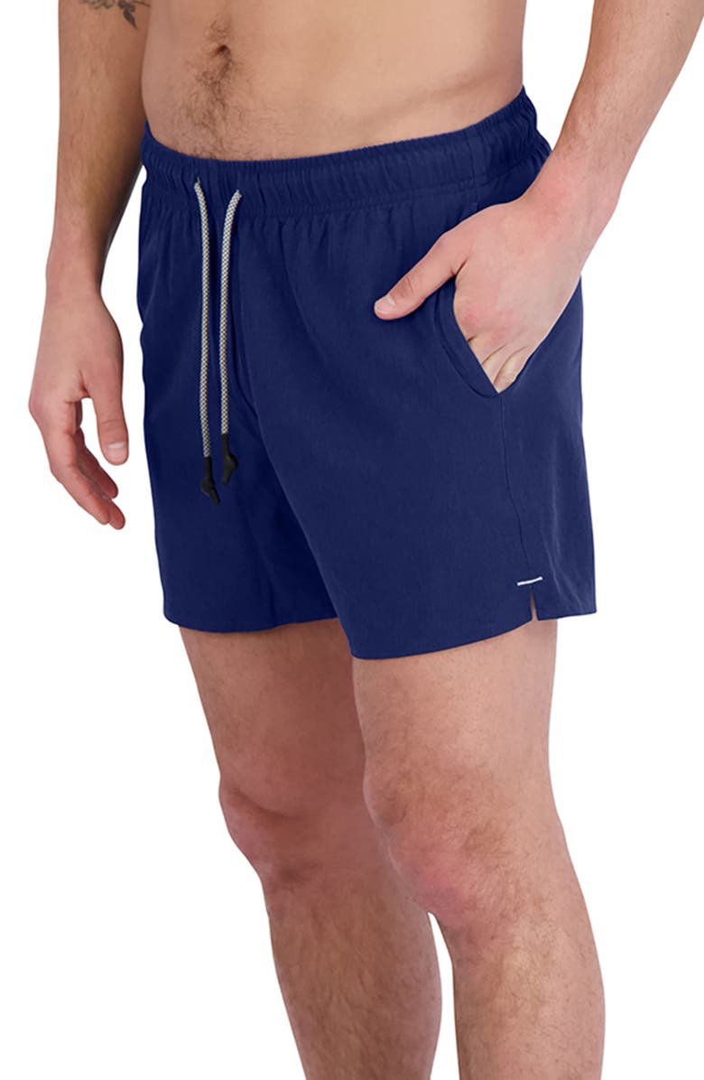Goodlife StretchTex Volley Swim Shorts, Alternate, color, Goodlife Navy