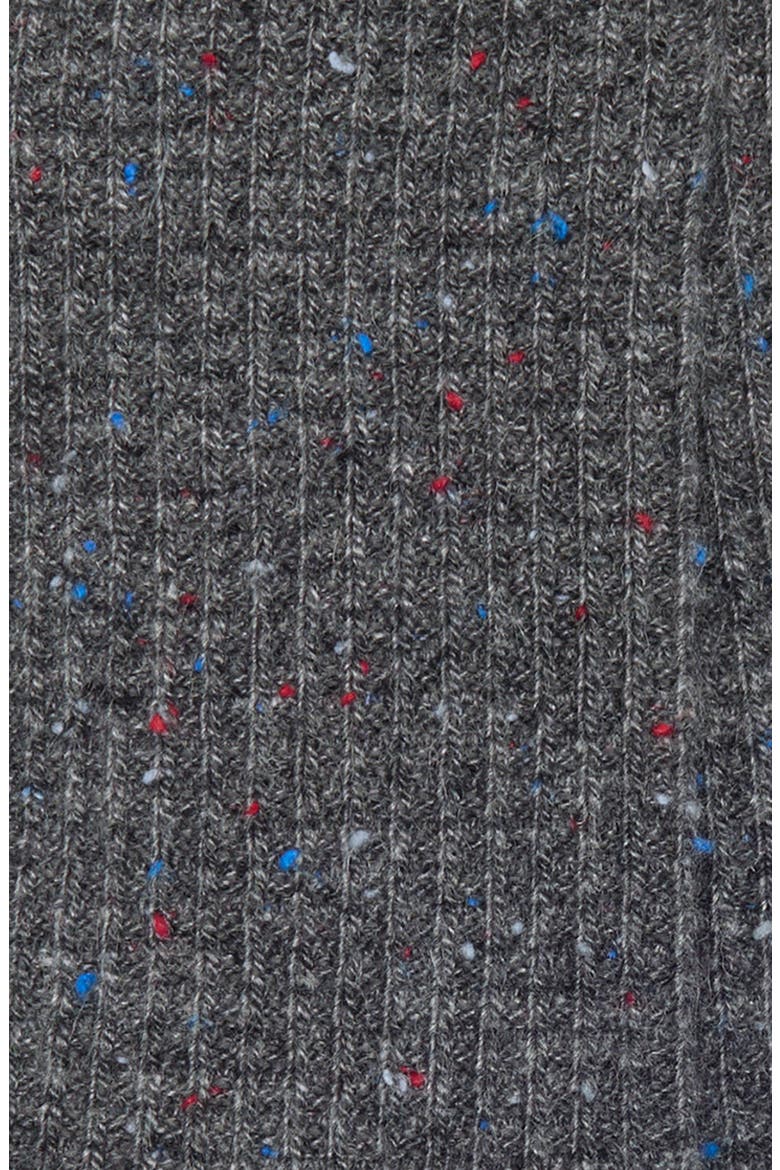 Cozy Waffle Socks, Alternate, color, CHARCOAL HEATHER