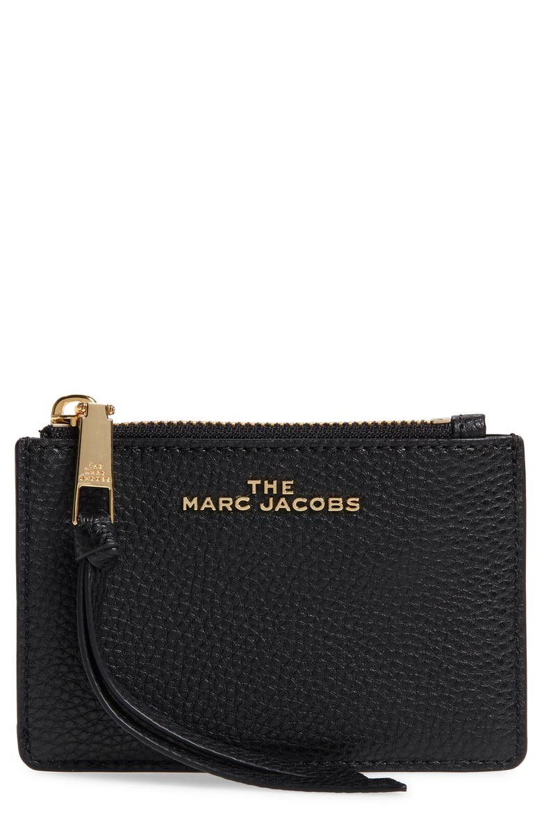Marc Jacobs The Marc Jacobs Leather Multi Wallet, Main, color, 