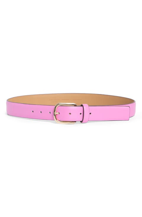 Feather Edge Leather Belt