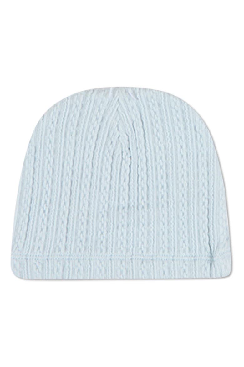 Baby Delicate Link Beanie, Main, color, Baby Blue