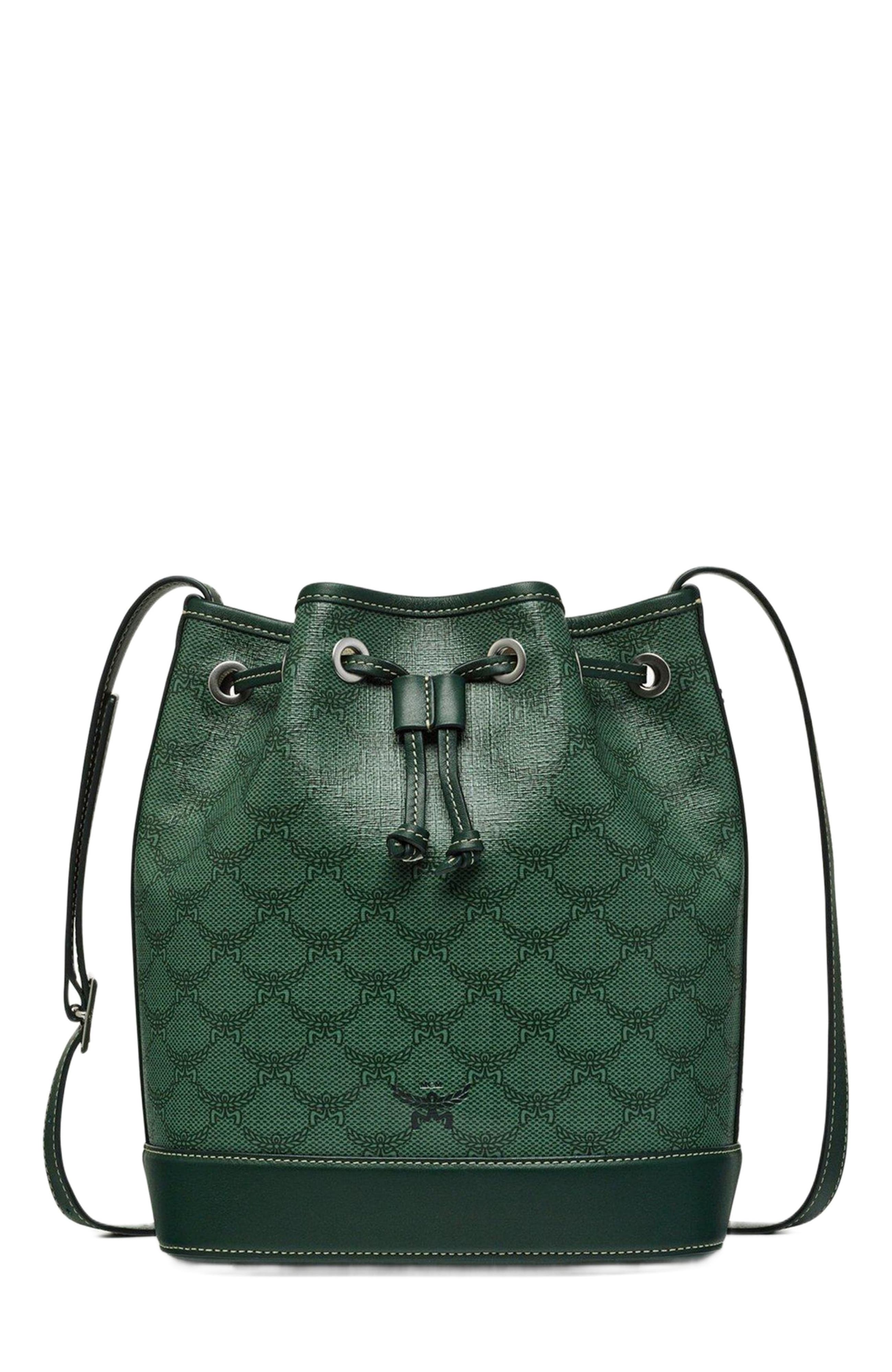 MCM Himmel Drawstring Bag in Lauretos, Main, color, 