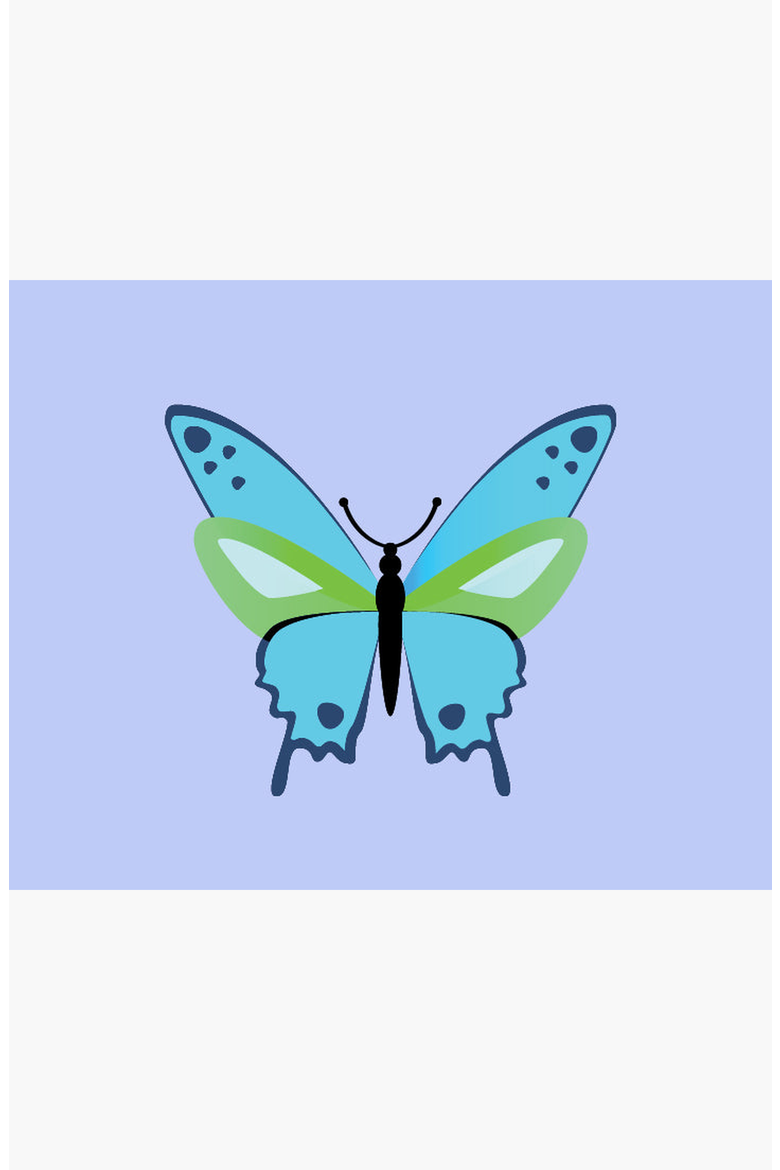 Butterfly Paint-by-Numbers Kit, Alternate, color, Light Purple