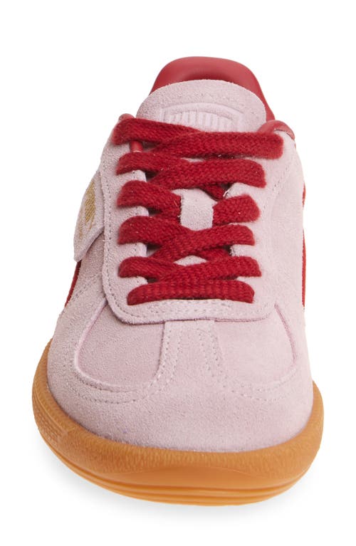 Puma Palermo Sneakers In Rose Mauve-dark Crimson