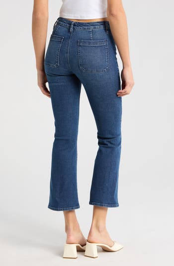Le Crop Mini Bootcut Jeans