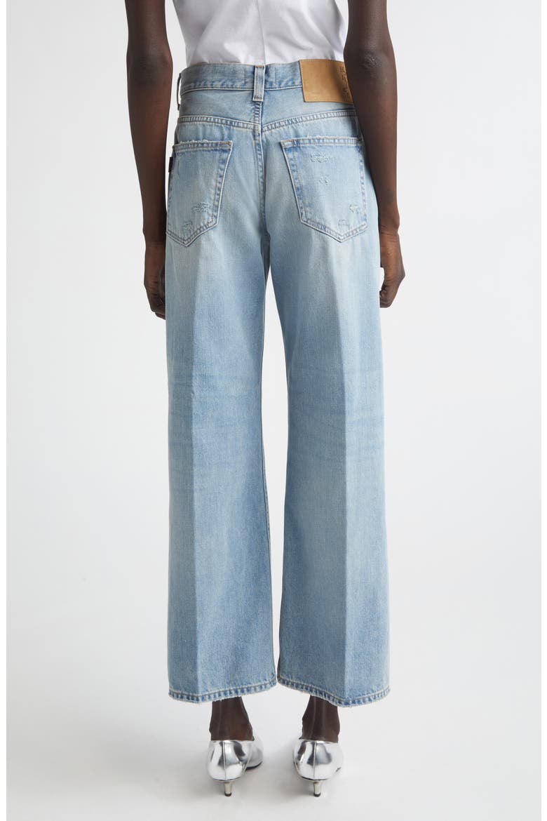Winny Distressed Wide Leg Jeans, Alternate, color, BROKEN CELESTIAL
