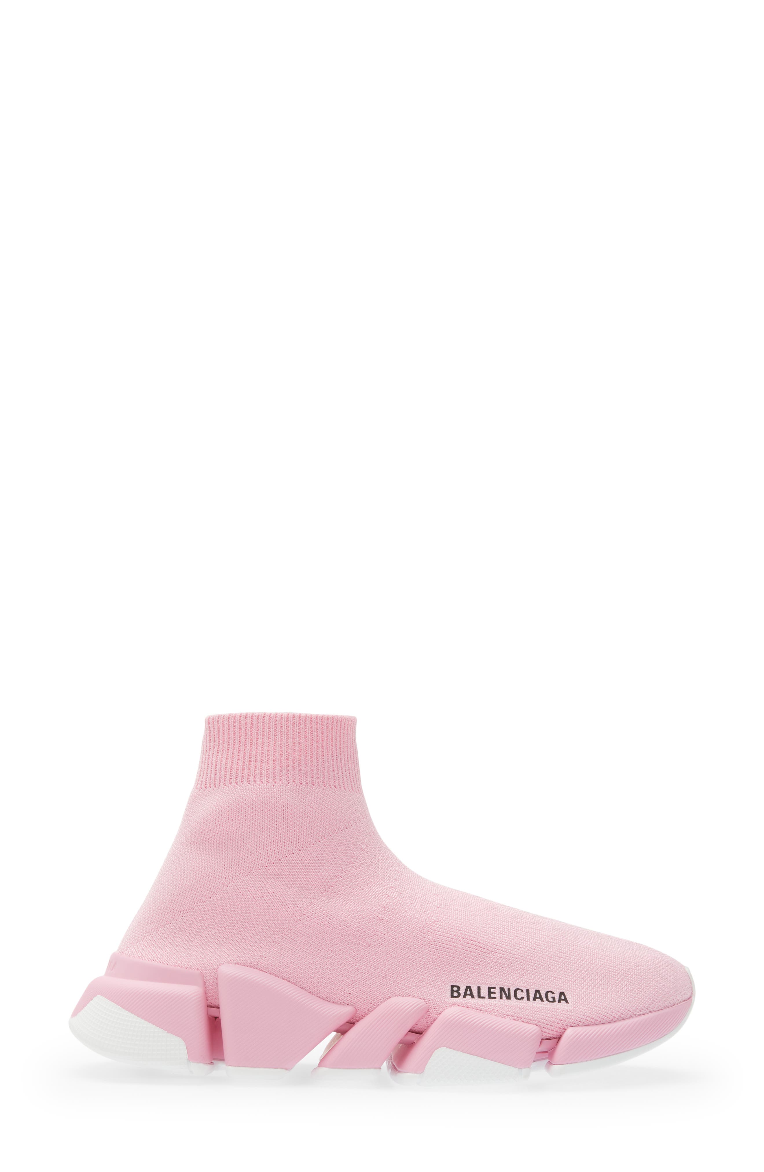 Speed 2.0 LT Sock Sneaker, Alternate, color, LIGHT PINK/ WHITE