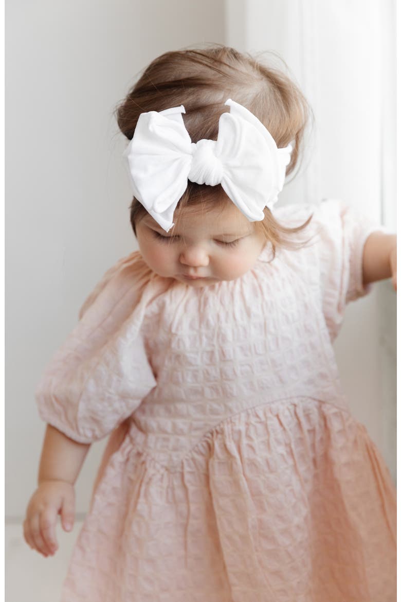 Fab-Bow-Lous Headband, Alternate, color, WHITE