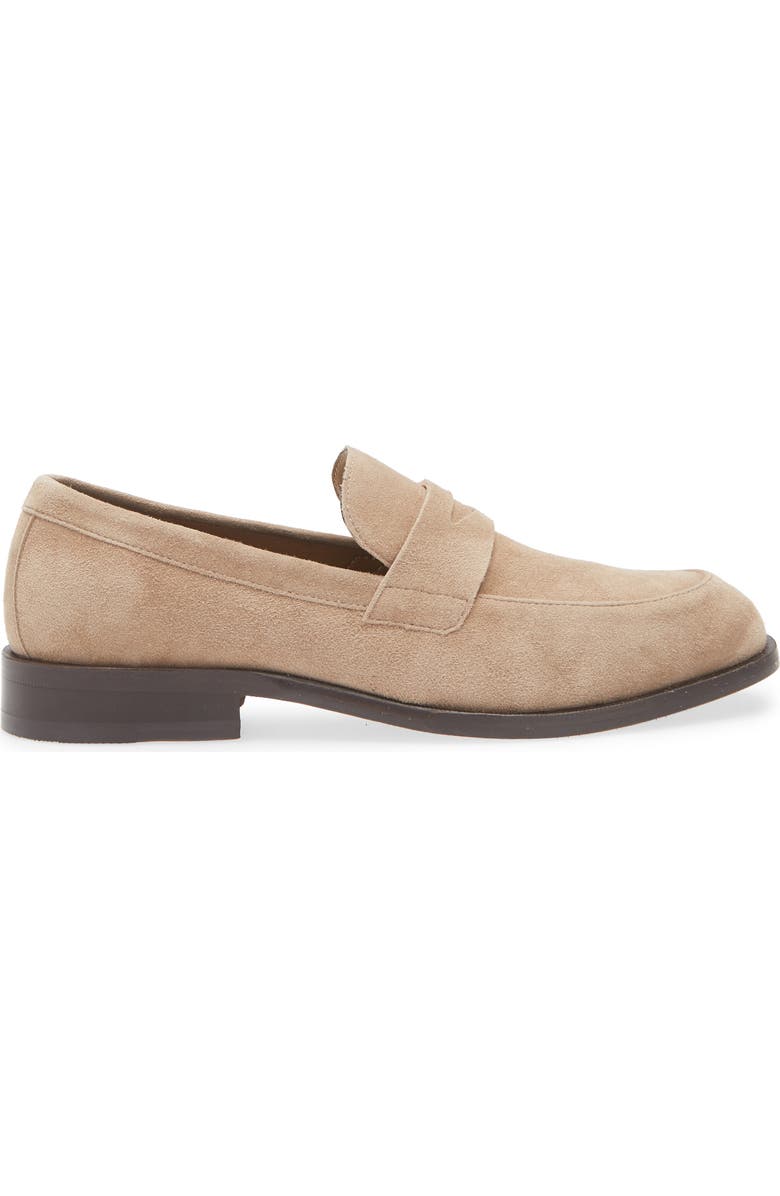 BOSS Limber Penny Loafer, Alternate, color, Medium Beige