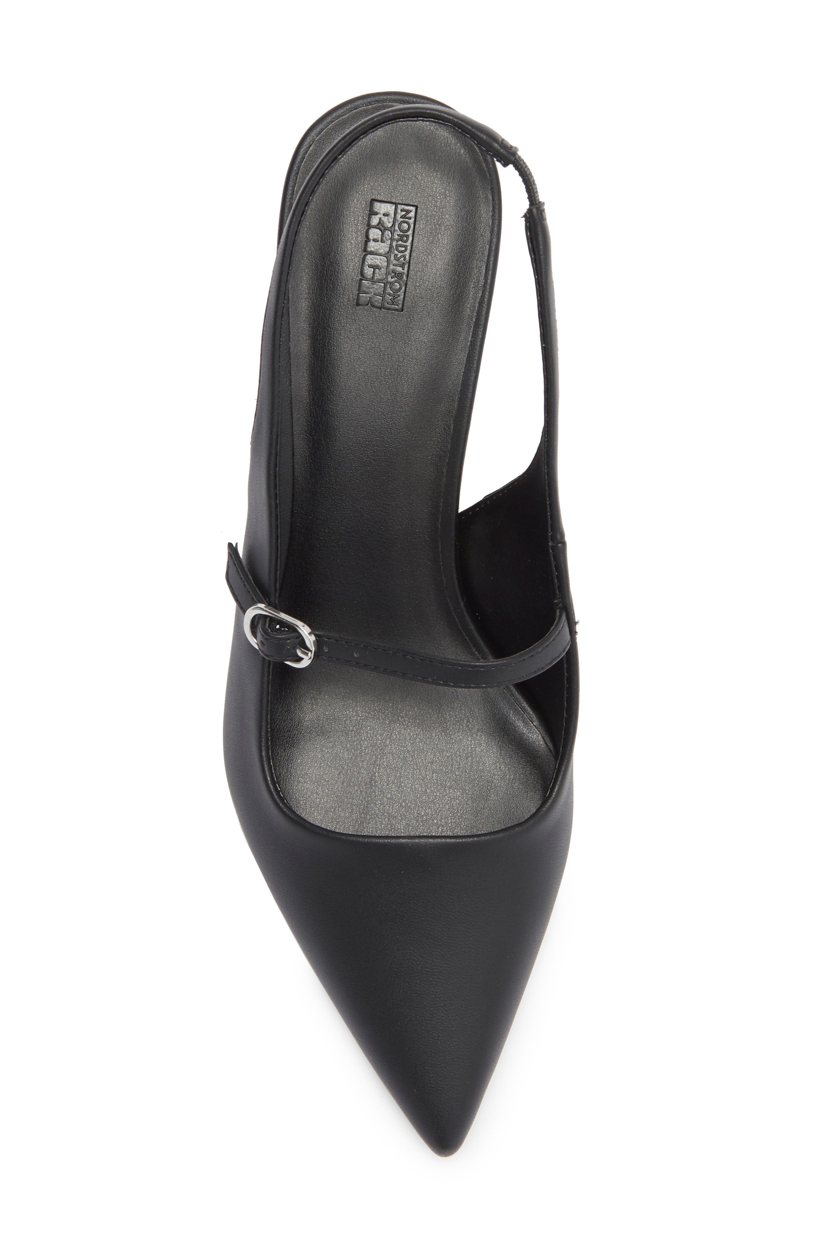 NORDSTROM RACK Jensen Slingback Pump, Alternate, color, Black