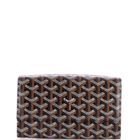 Varenne Continental Wallet with Strap Coated Canvas