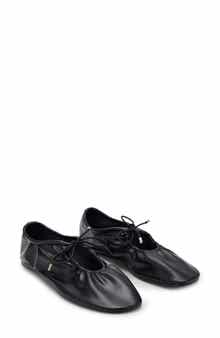 Ruched Ballet Flat