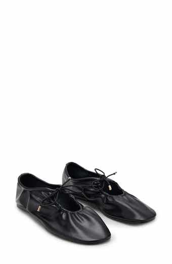 Ruched Ballet Flat