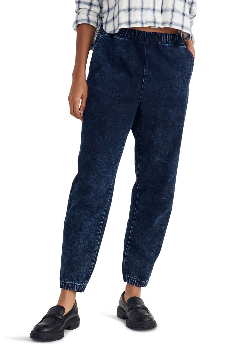 Madewell Sweatpant Jeans, Main, color, 