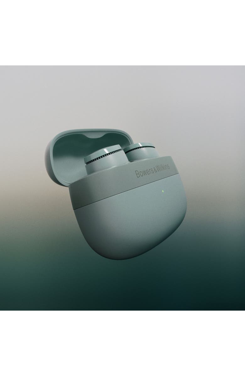 Bowers & Wilkins Pi6 In-Ear Noise-Cancelling True Wireless Earbuds, Alternate, color, Forest Green