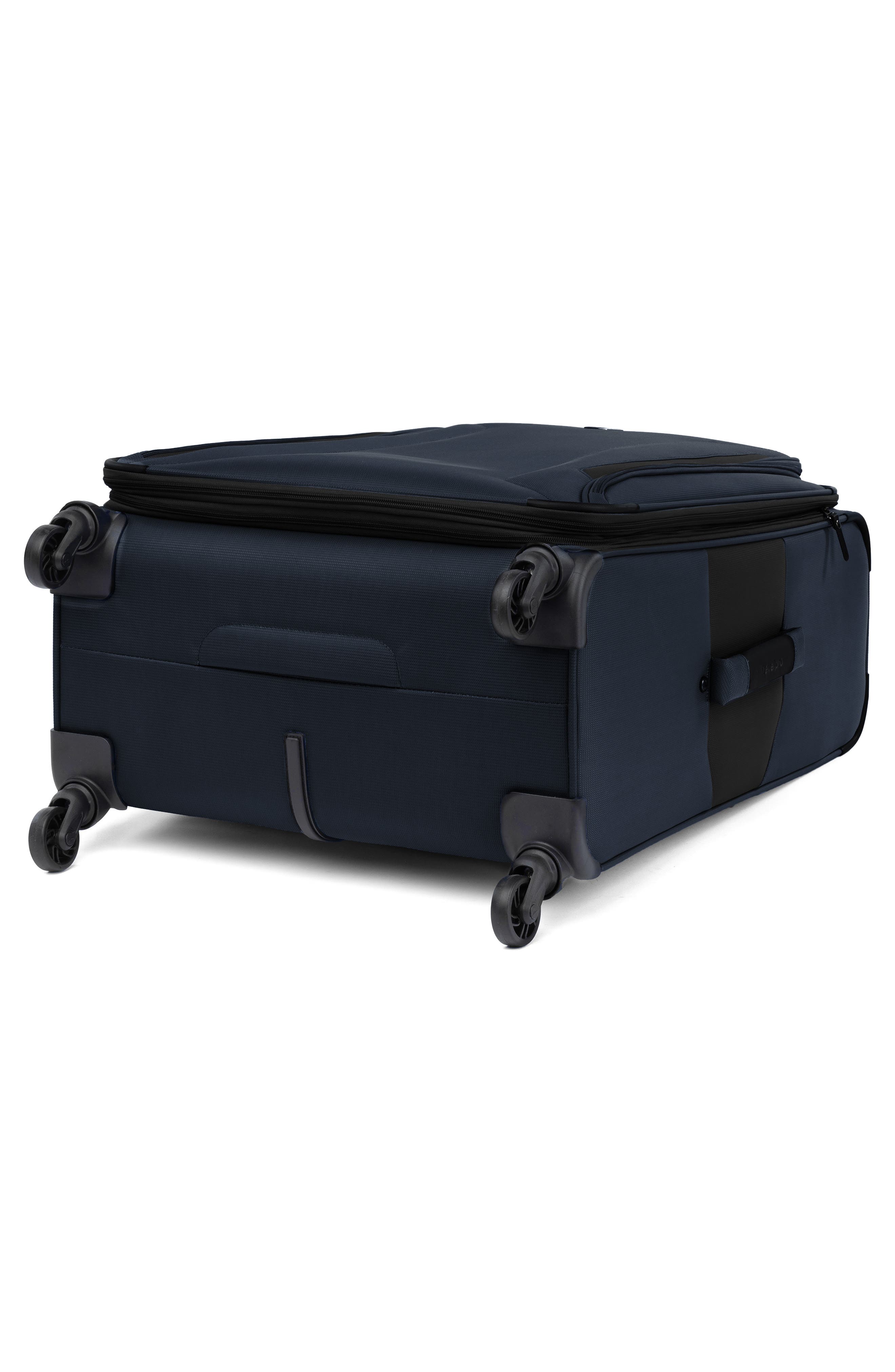 TRAVELPRO Pilot Air<sup>™</sup> 2 25-Inch Expandable Medium Checked Spinner Luggage, Alternate, color, Navy/ Black