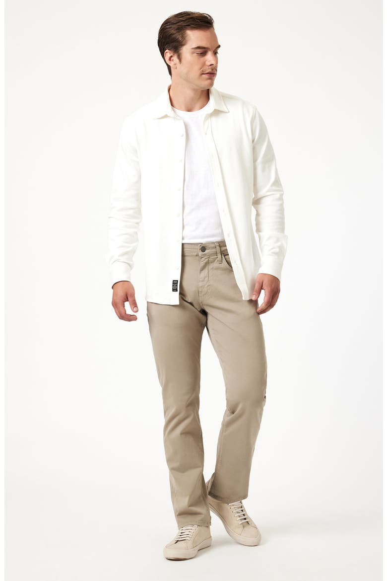 Matt Relaxed Straight Leg Twill Pants, Alternate, color, SAND CASUAL TWILL