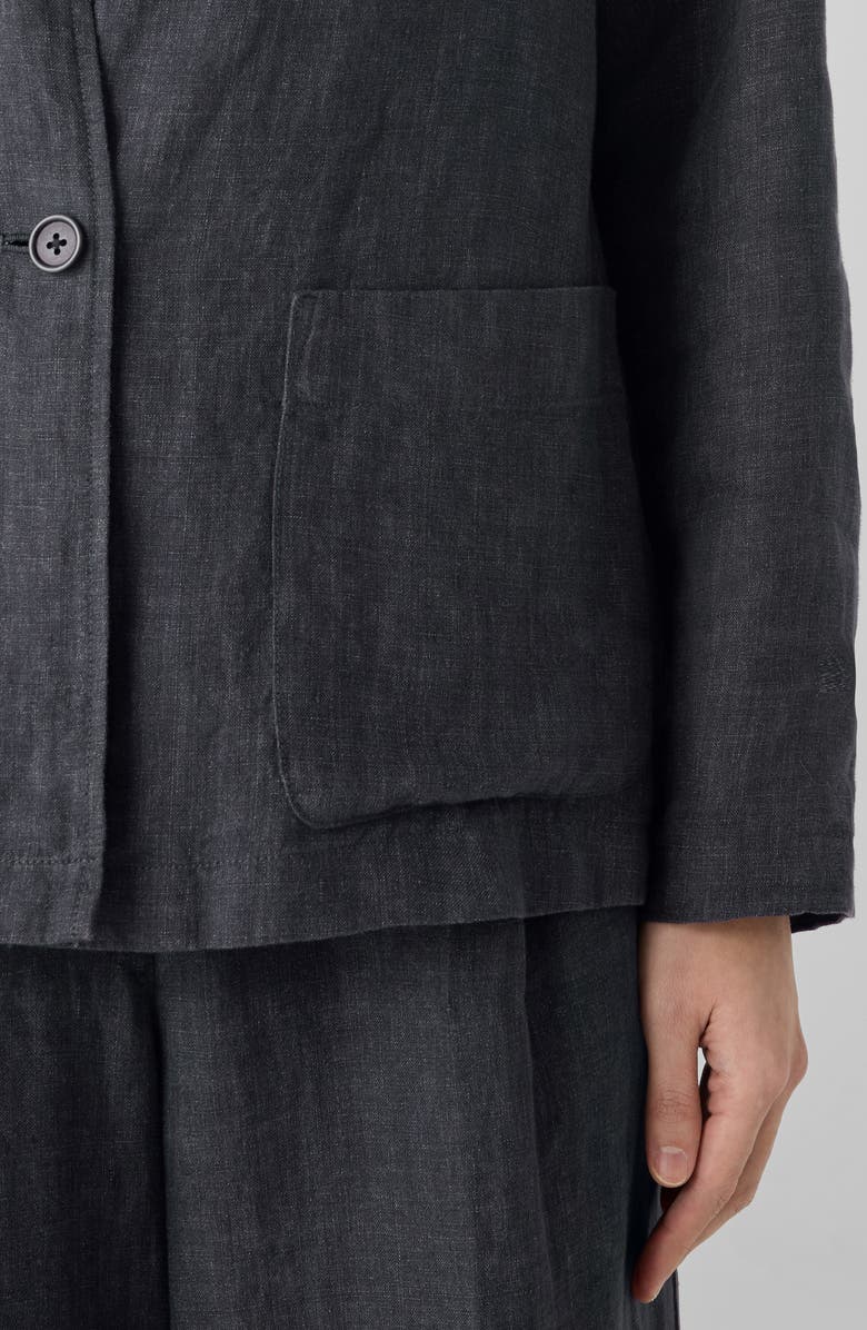 Eileen Fisher Organic Linen Jacket, Alternate, color, 