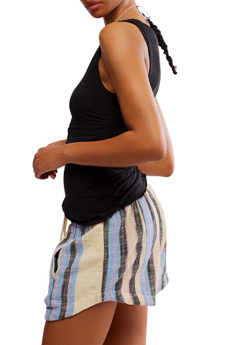 Free People Ash Asymmetric Knit Top, Alternate, color, Black