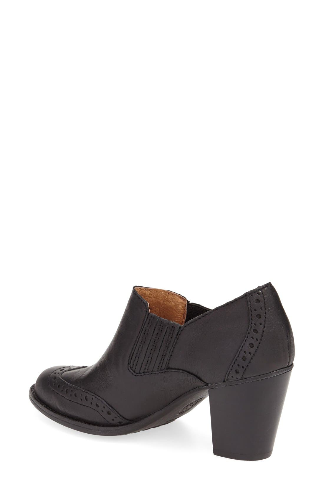 Söfft Block Heel Bootie, Alternate, color, 